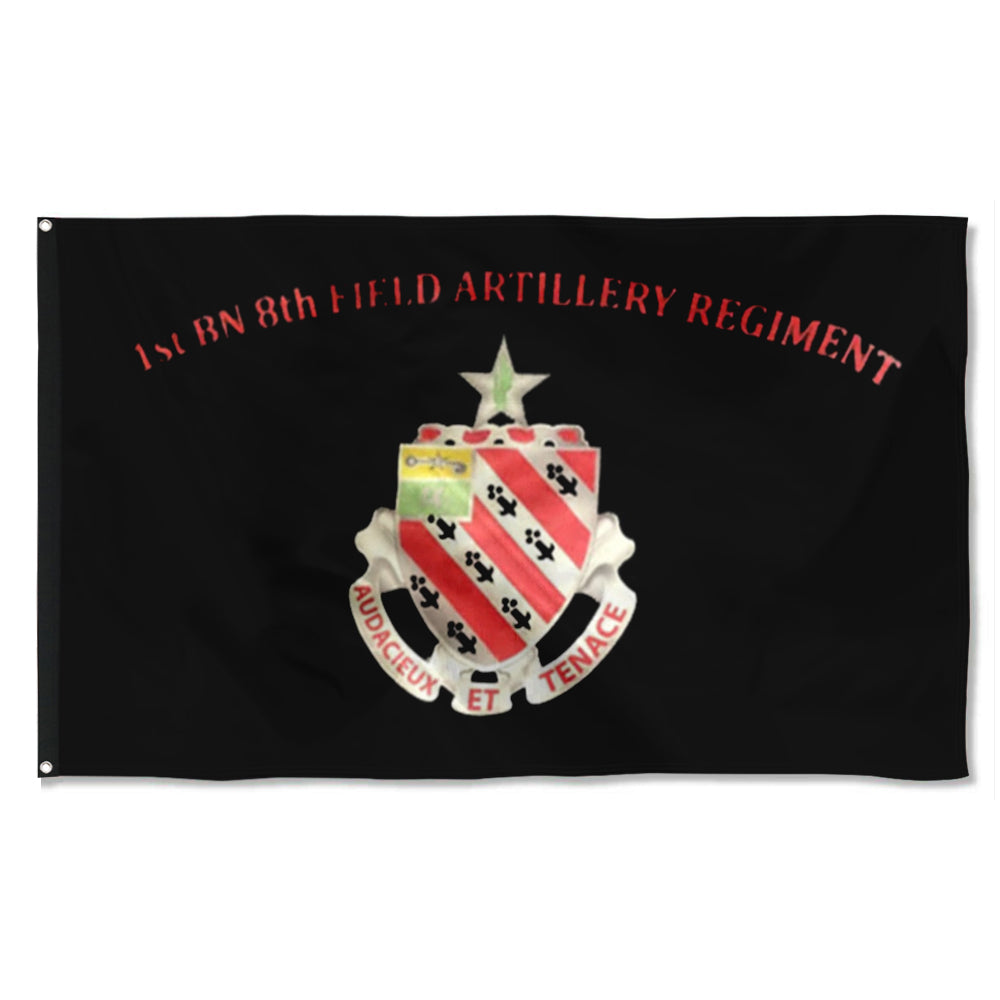 Fyon 8th Field Artillery Flag Indoor and outdoor banner