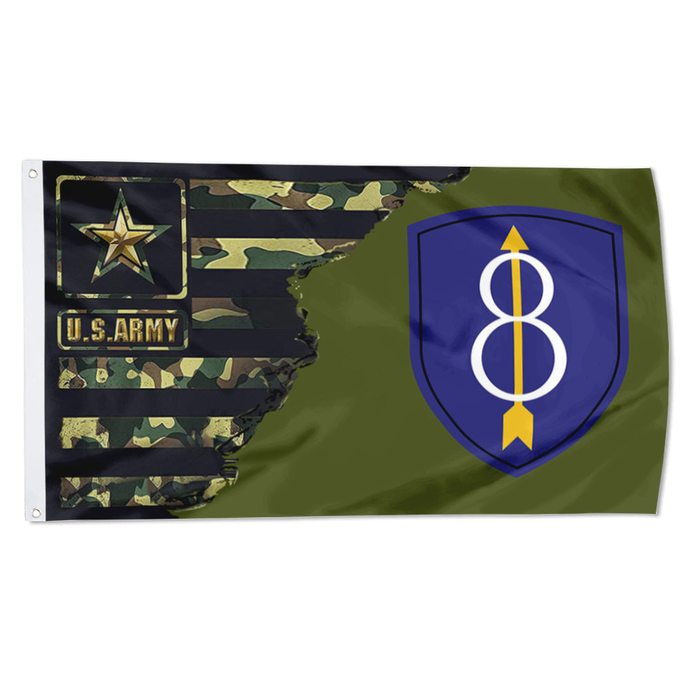 Fyon 8th Infantry division Flag Banner