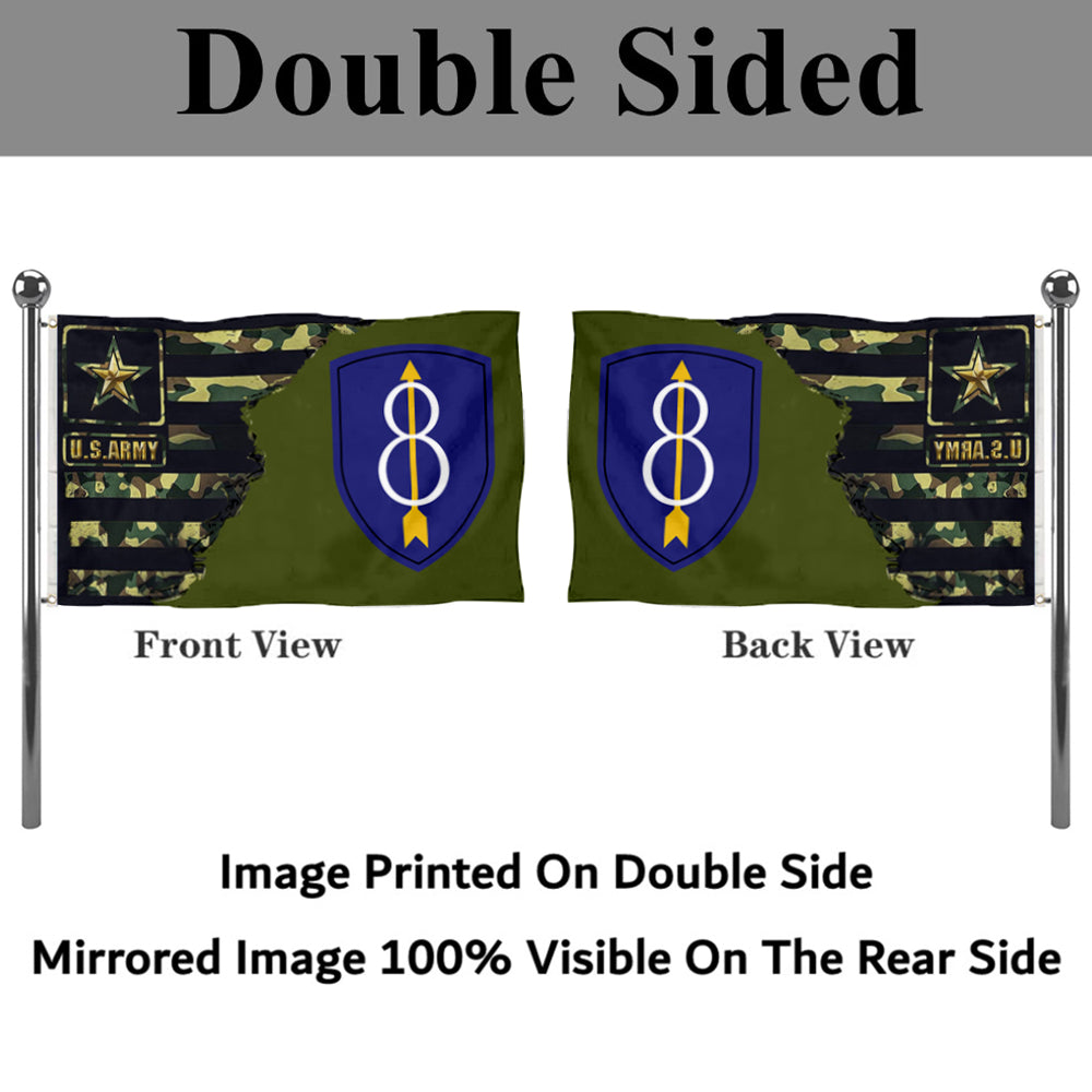 Fyon 8th Infantry division Flag Banner