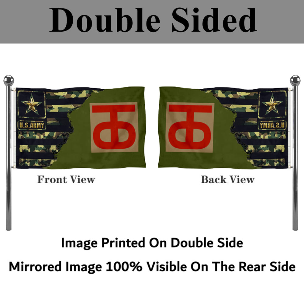 Fyon 90th Infantry division Flag Banner