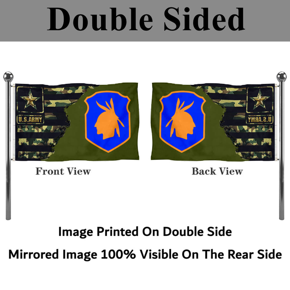 Fyon 98th Infantry division Flag Banner