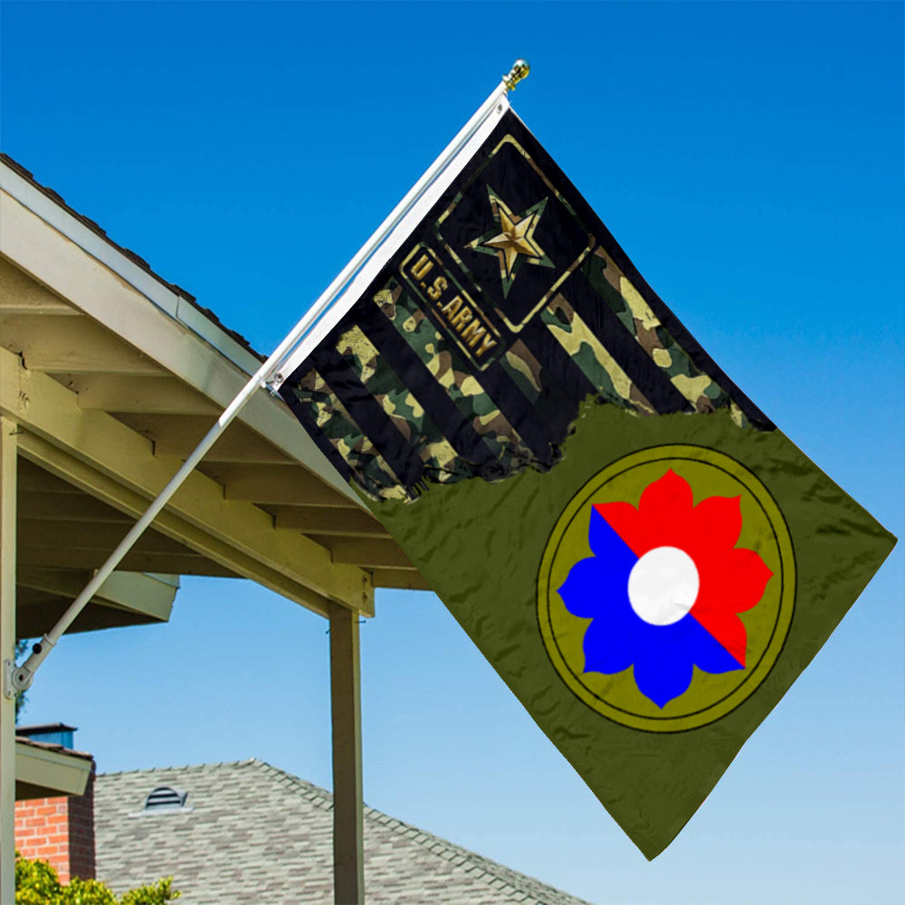 Fyon 9th Infantry division Flag Banner