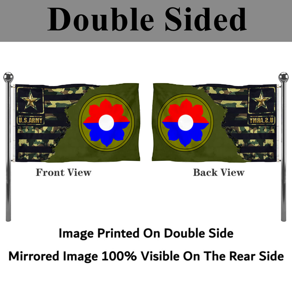 Fyon 9th Infantry division Flag Banner