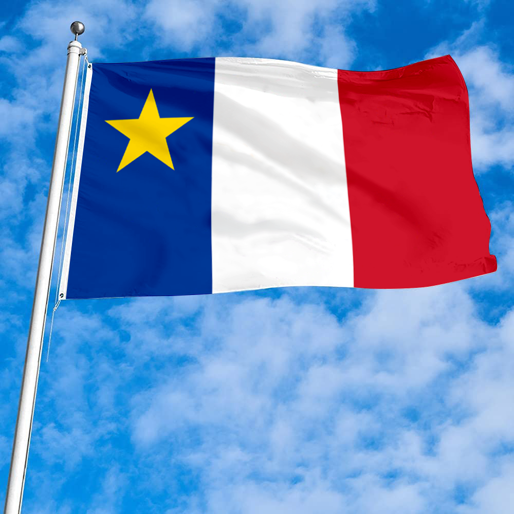 Fyon Acadia, Maine flag Banner
