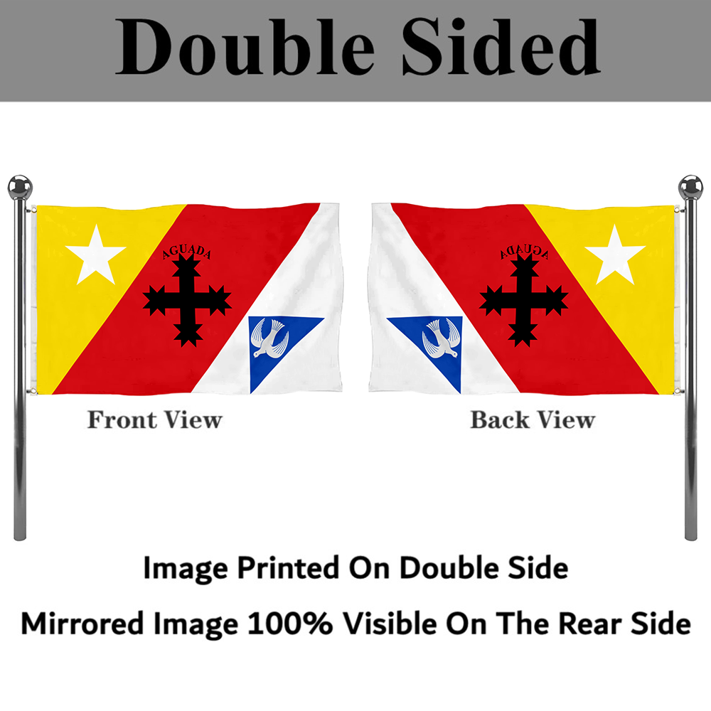 Fyon Aguada, Puerto Rico flag banner
