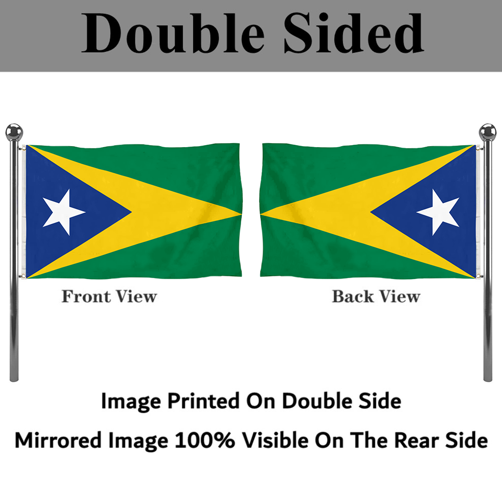Fyon Aguas Buenas, Puerto Rico flag banner