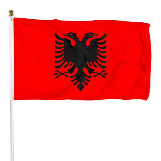 Fyon Albania Flag Indoor and outdoor banner