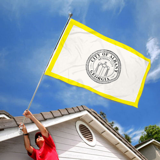 Fyon Albany, Georgia Flag Indoor and Outdoor Banner
