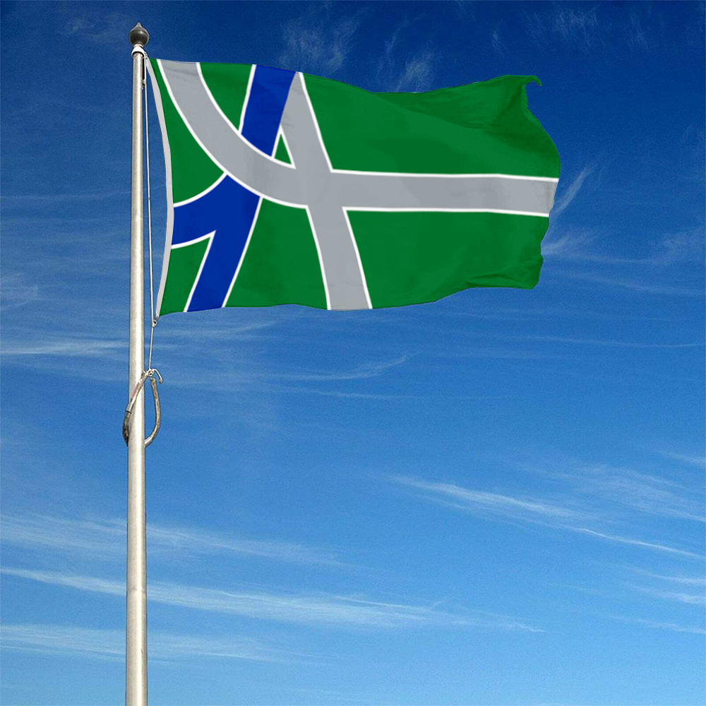 Fyon Albany, Oregon flag banner