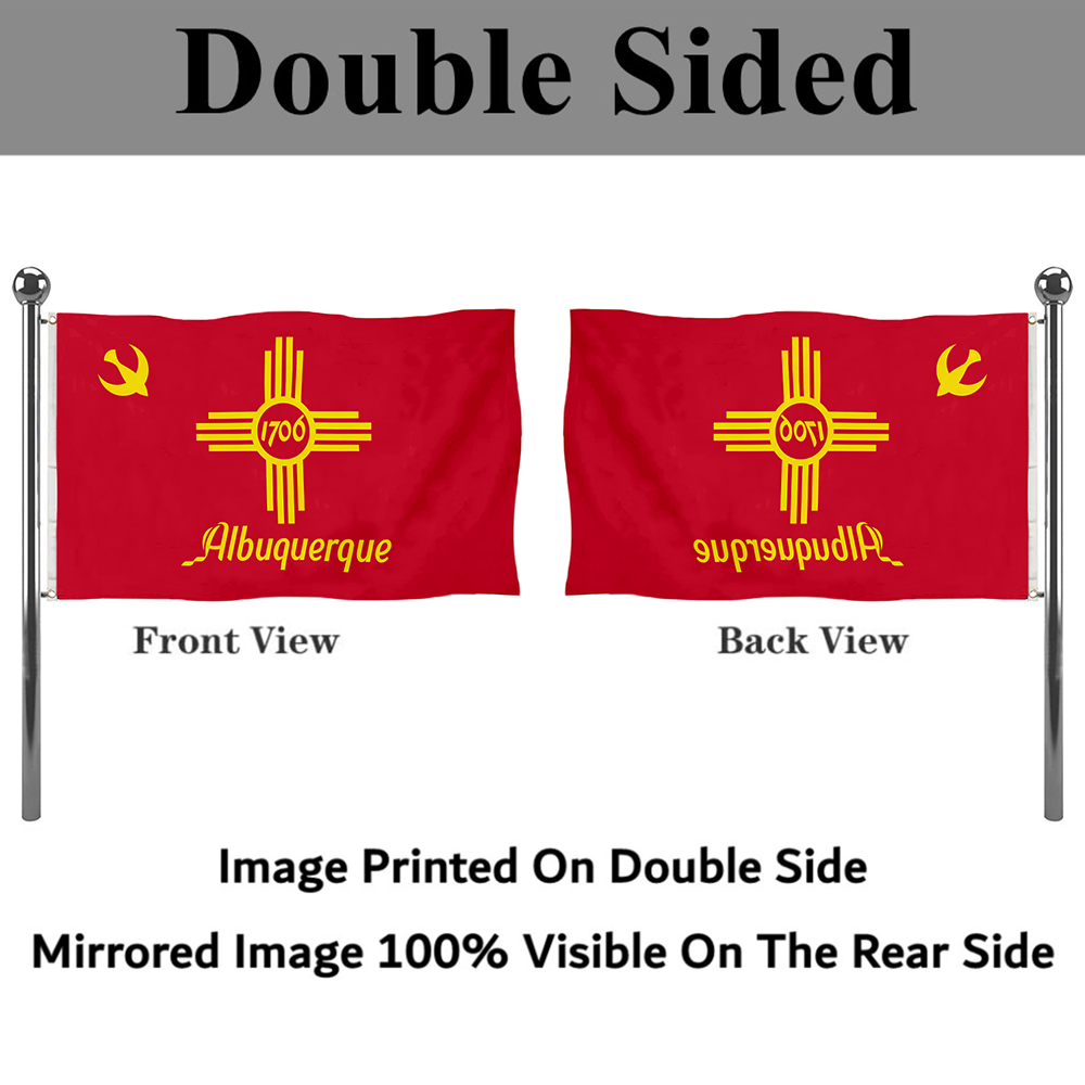 Fyon Albuquerque, New Mexico flag Banner