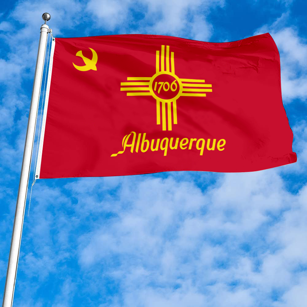 Fyon Albuquerque, New Mexico flag Banner