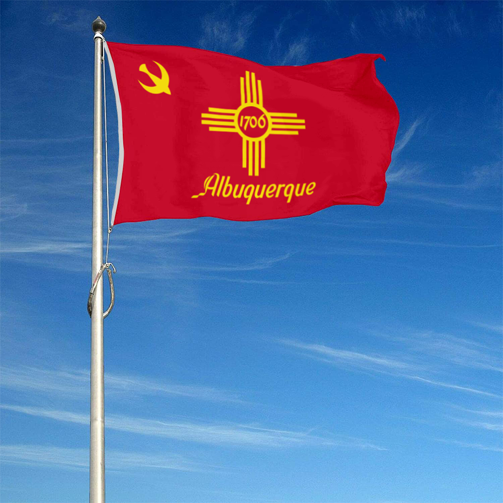 Fyon Albuquerque, New Mexico flag Banner