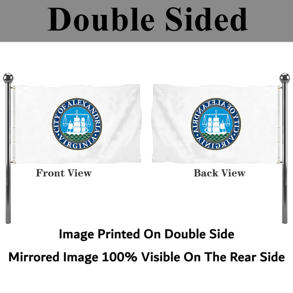 Fyon Alexandria, Virginia flag Banner