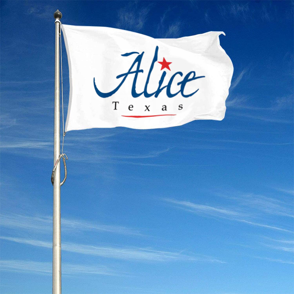 Fyon Alice, Texas flag Banner