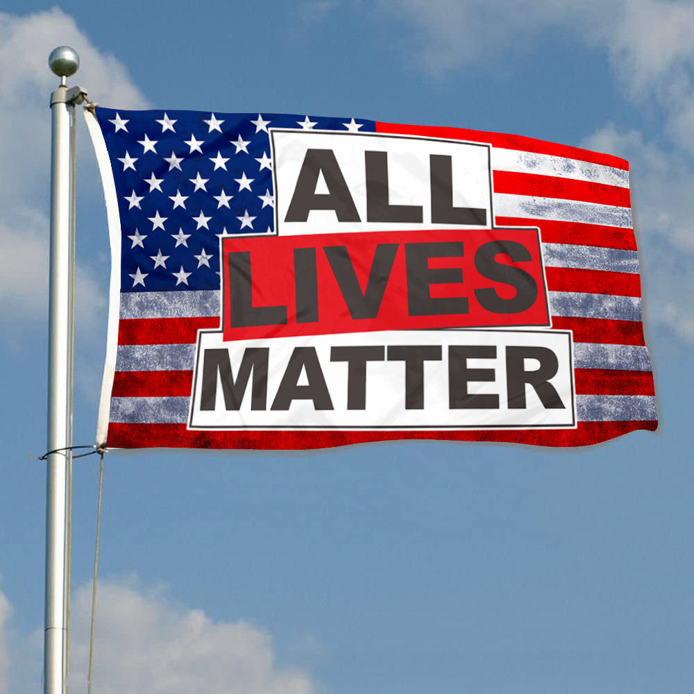 Fyon All Lives Matter Flag Banner
