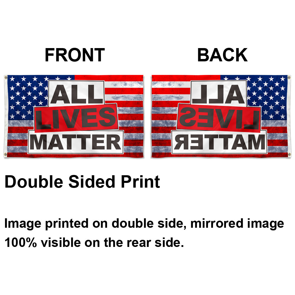 Fyon All Lives Matter Flag Banner