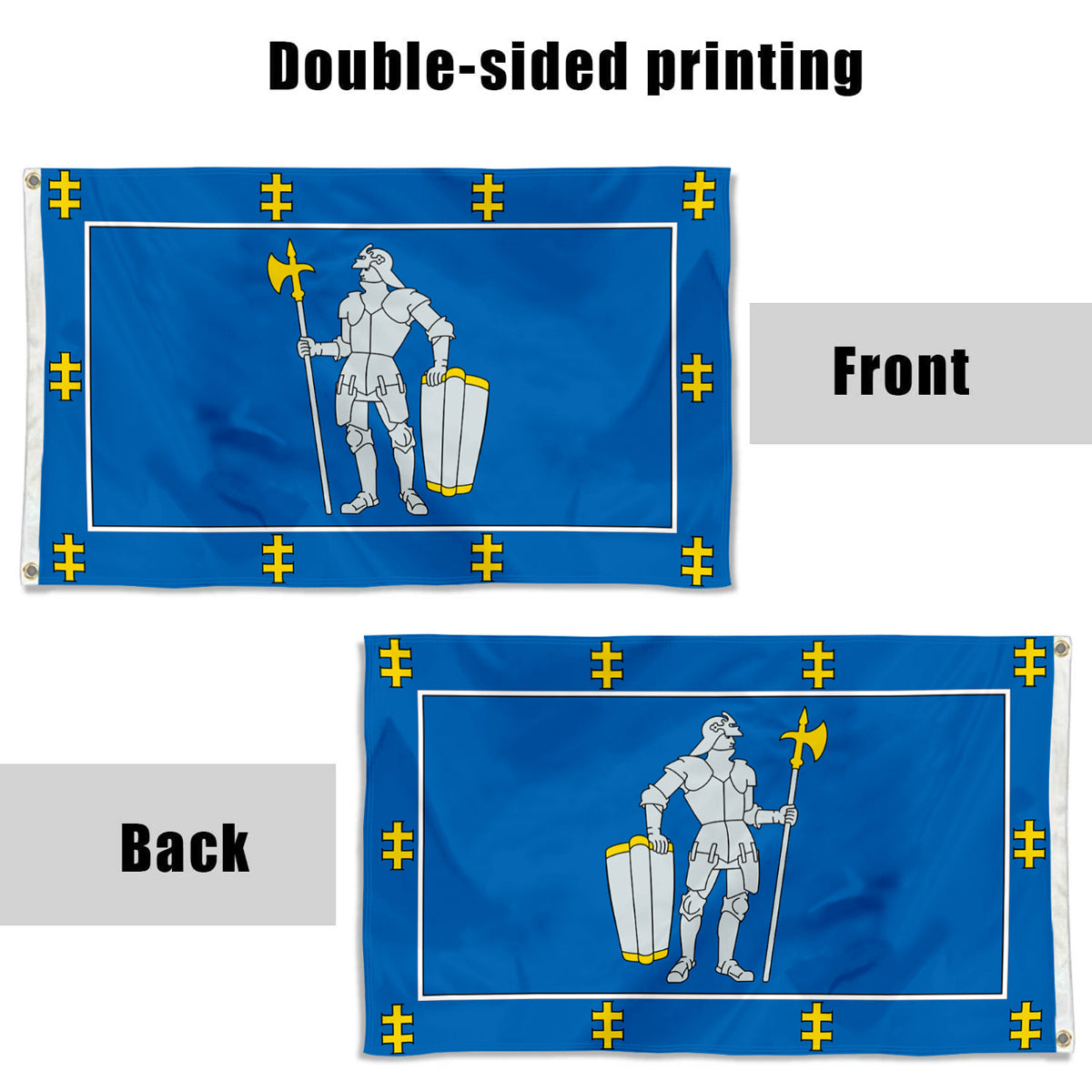 Fyon Alytus County, Lithuania flag Indoor and outdoor banner 224132