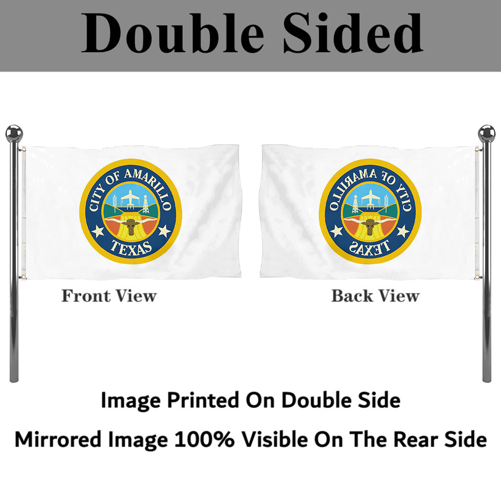 Fyon Amarillo, Texas Flag Banner