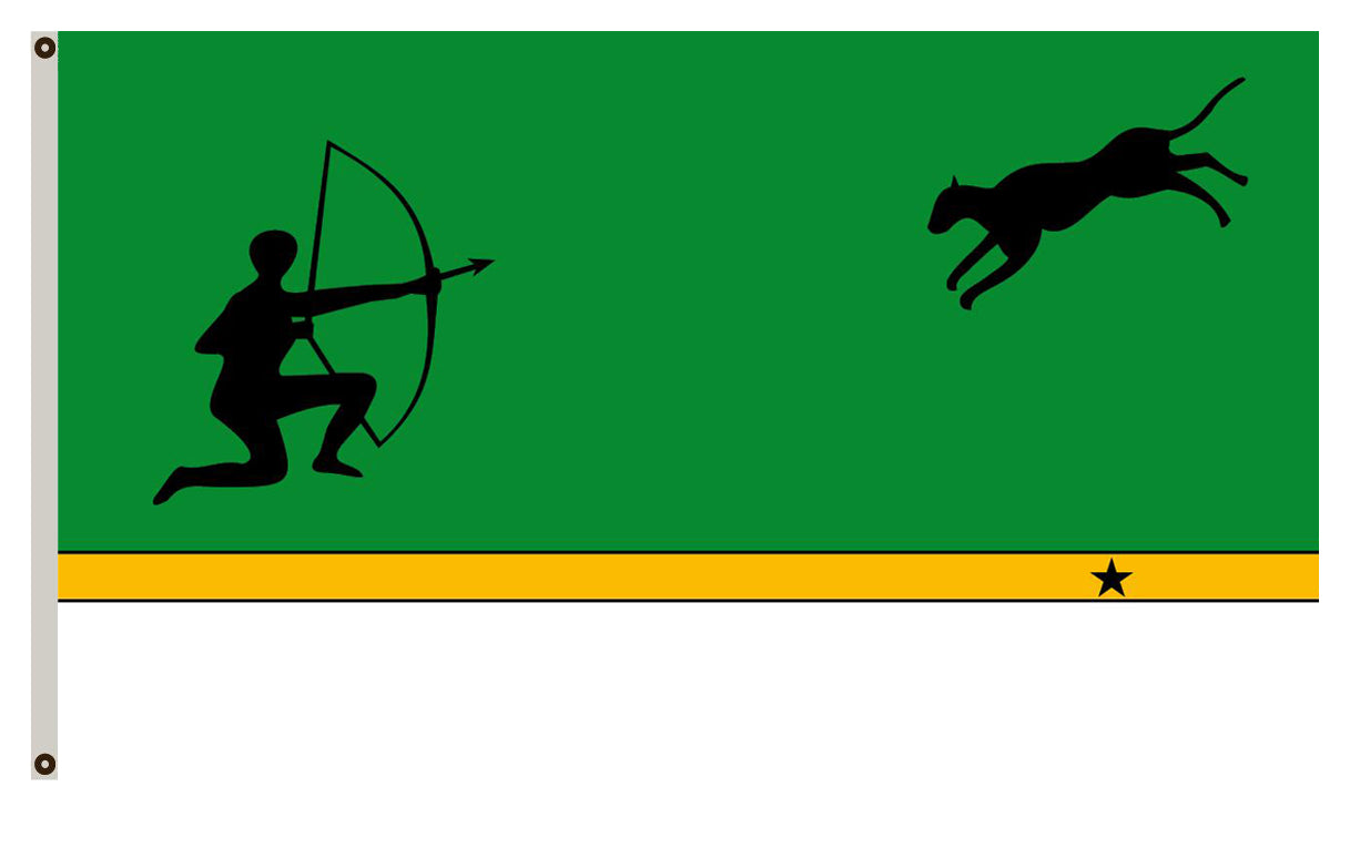 Fyon of Amazonas flag Colombia banner