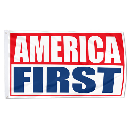 Fyon America First Flag Banner