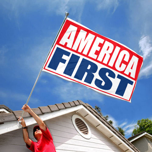 Fyon America First Flag Banner