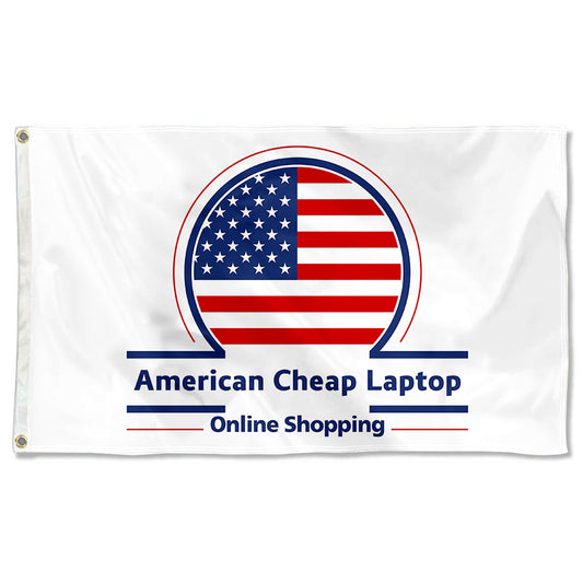 Fyon American Cheap Laptop Flag Banner