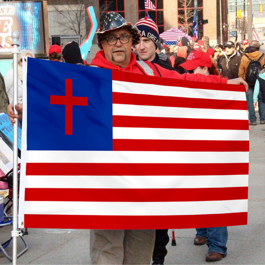 Fyon American Christian Flag 41047 Indoor and outdoor banner