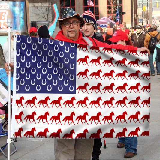 Fyon American Horse Flag 41741 Indoor and outdoor banner