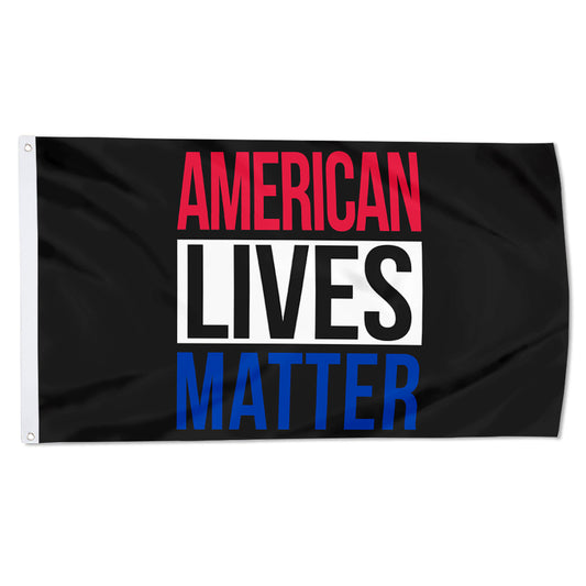 Fyon American Lives Matter Flag Banner