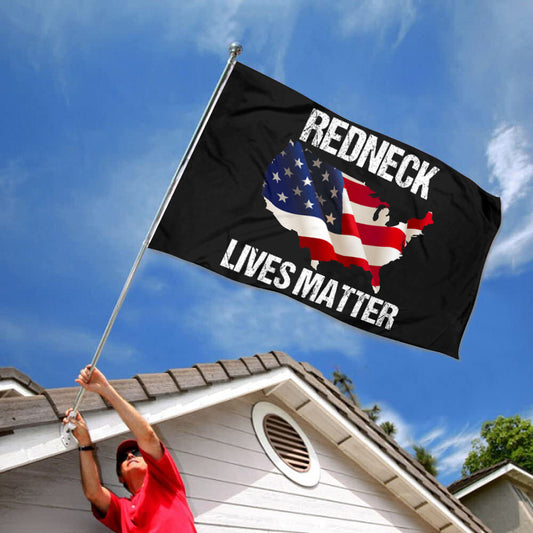 Fyon American Redneck Lives Matter Flag Banner