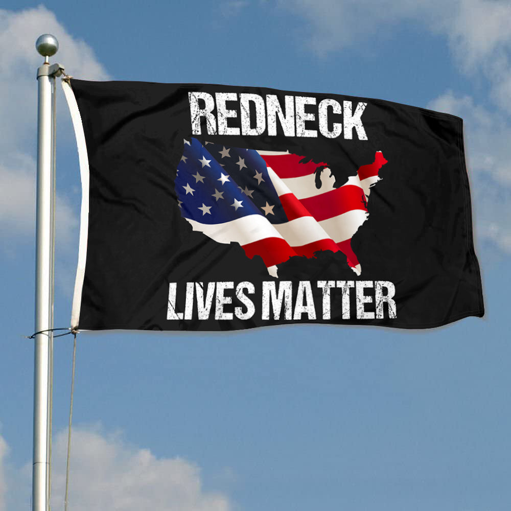 Fyon American Redneck Lives Matter Flag Banner