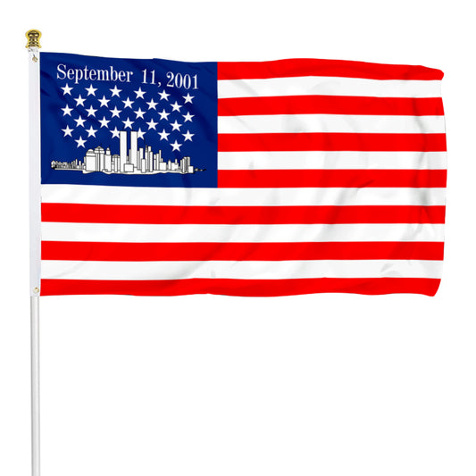 Fyon Americas and Americas USA 911 Flag Banner