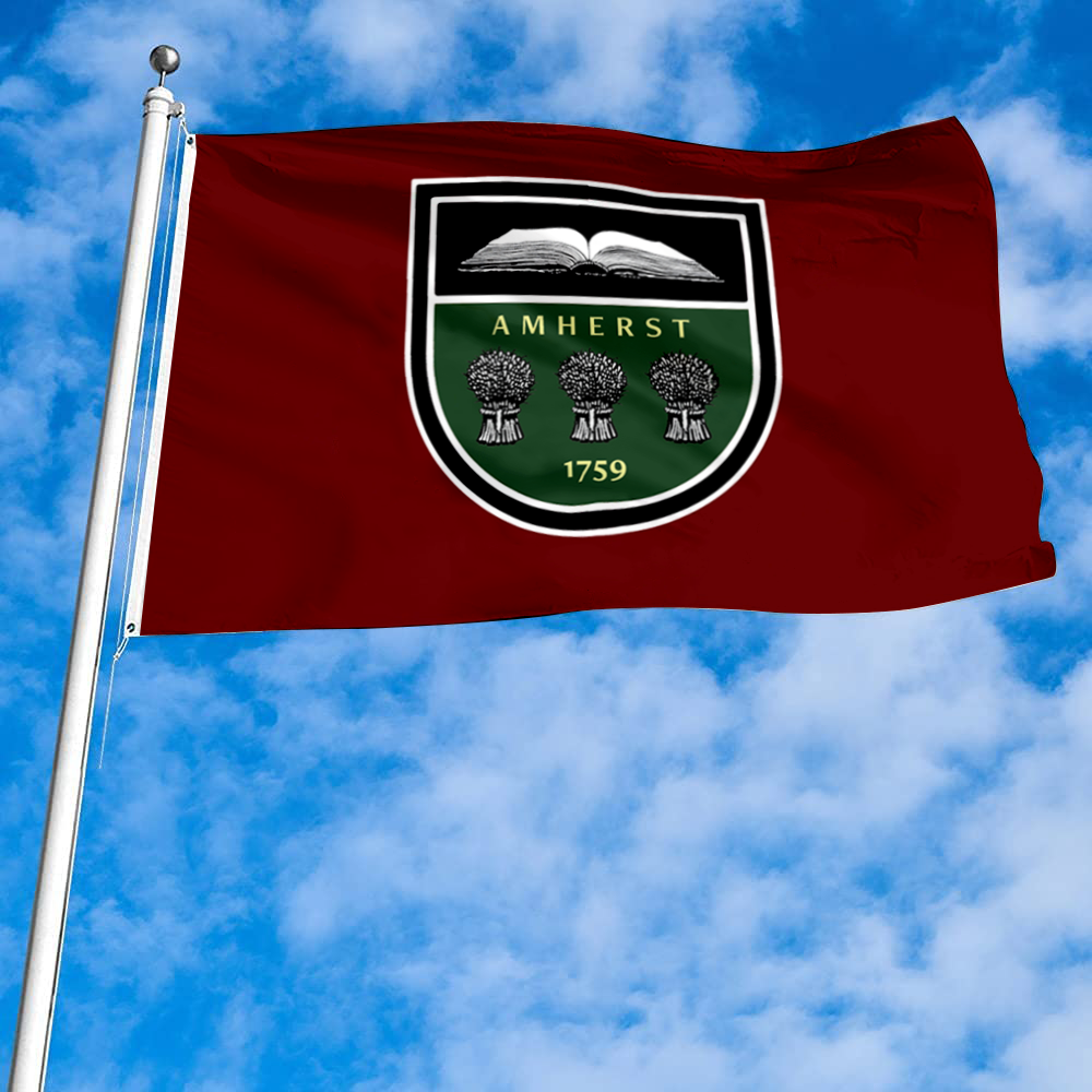 Fyon Amherst, Massachusetts flag Banner