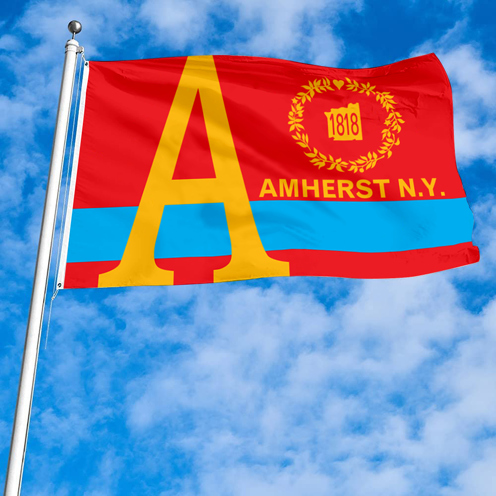 Fyon Amherst, New York flag banner
