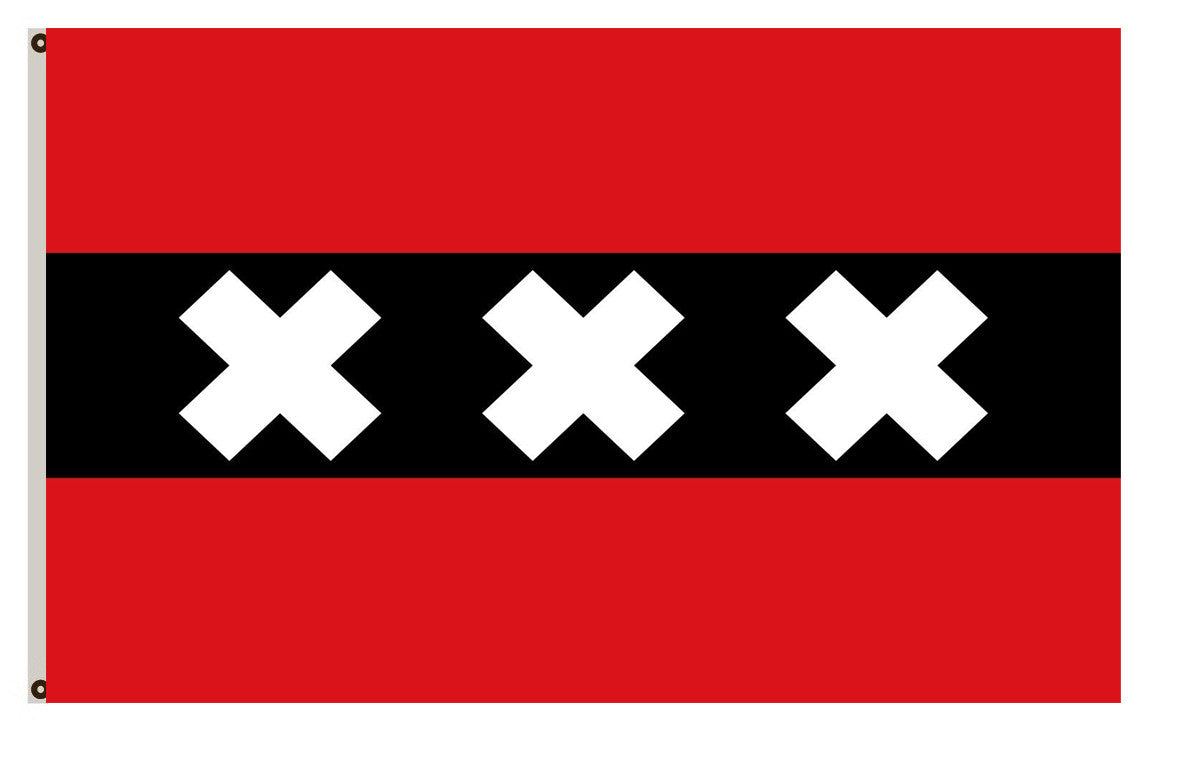 Amsterdam Flag landscape flag