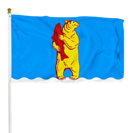 Fyon Anadyr Chukotka flag Indoor and outdoor banner