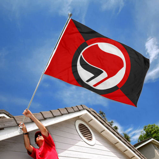Fyon Antifascist Action Antifa, Leftist, Socialist, Radical Flag Indoor and Outdoor Banner