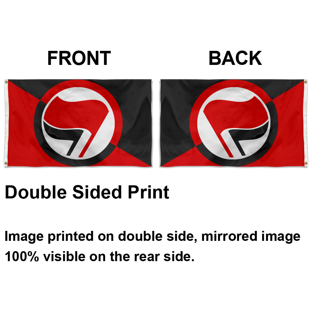 Fyon Antifascist Action Antifa, Leftist, Socialist, Radical Flag Indoor and Outdoor Banner