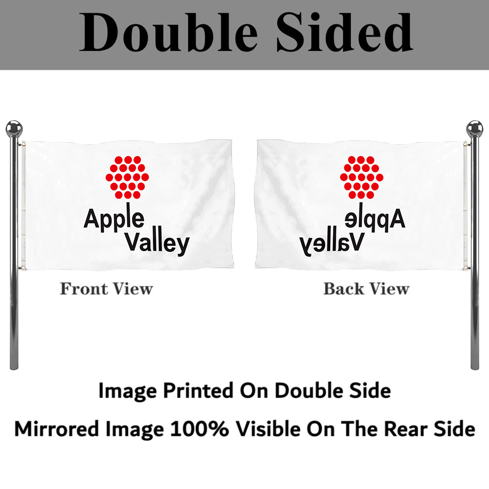Fyon Apple valley, Minnesota flag Banner