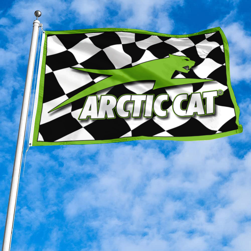 Fyon Arctic Cat Racing Flag Banner