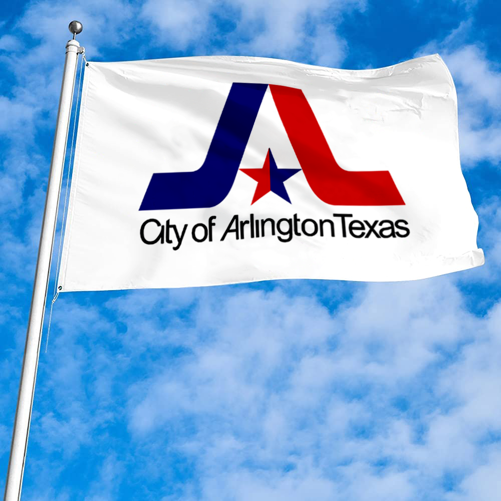 Fyon Arlington, Texas flag(2008) Banner