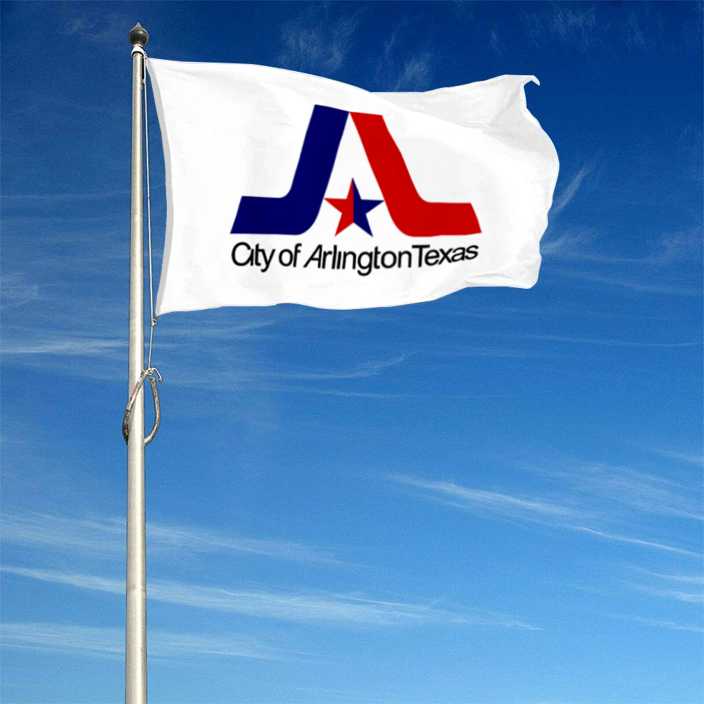 Fyon Arlington, Texas flag(2008) Banner