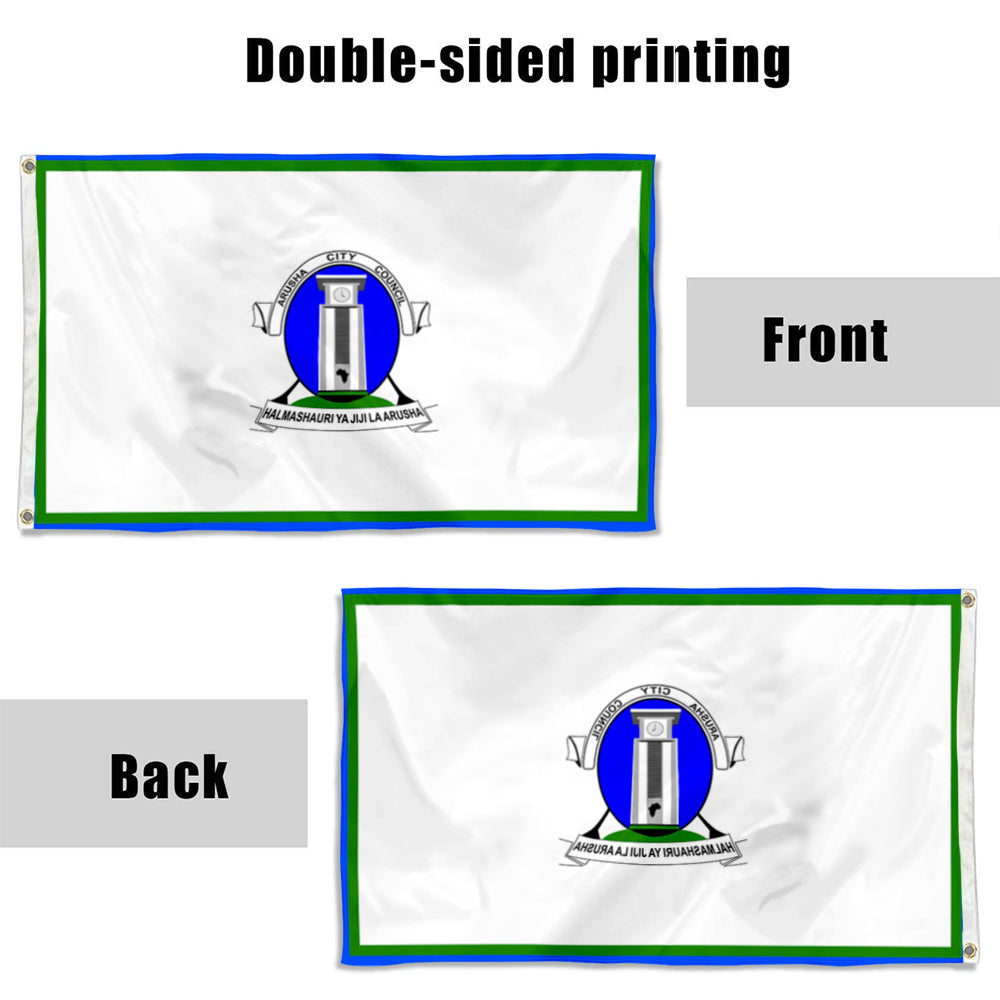 Fyon Arusha, Tanzania Flag Banner