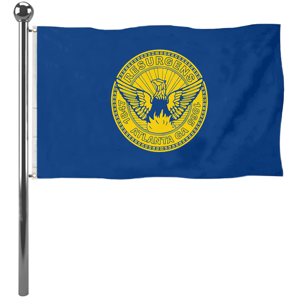 Fyon Atlanta, Georgia flag Banner