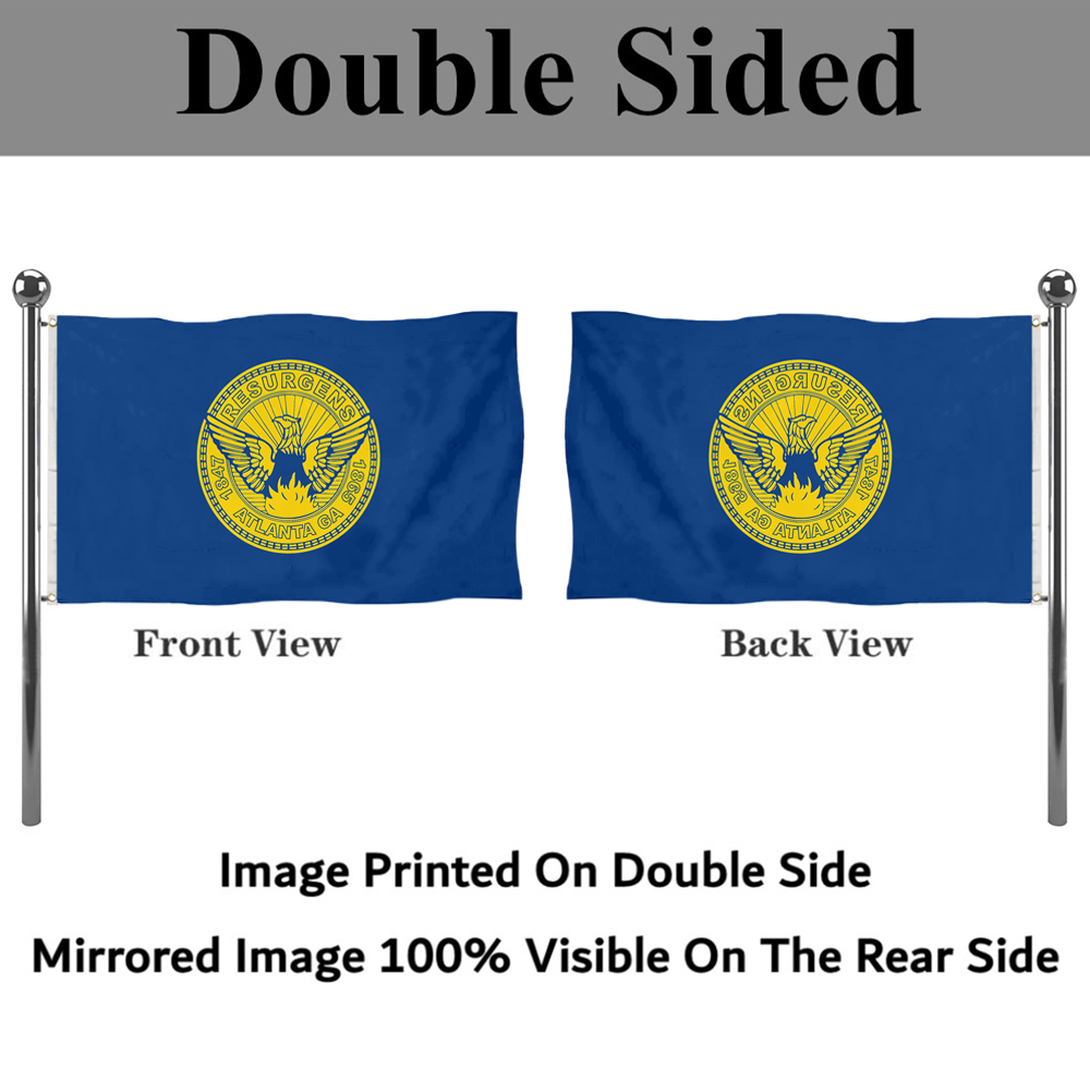 Fyon Atlanta, Georgia flag Banner