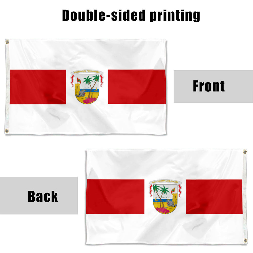 Fyon Atlántico Department, Colombia Flag Banner