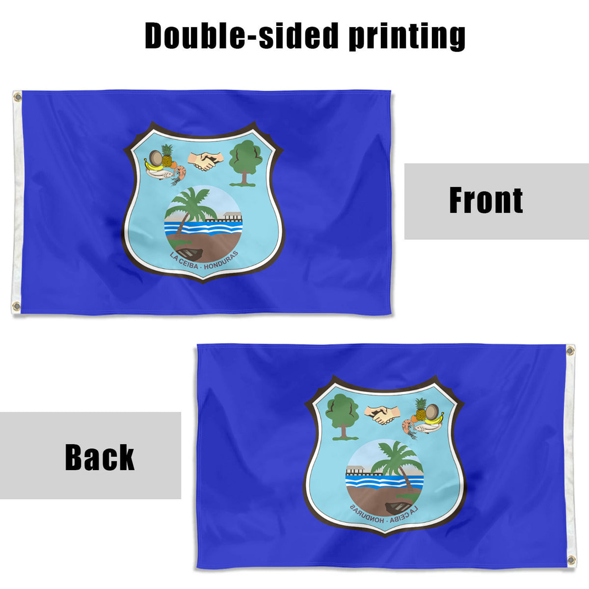 Fyon Atlantida Department, Honduras flag Indoor and outdoor banner
