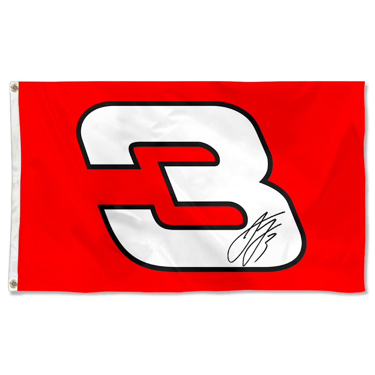 Fyon Austin Dillon #3 Racing Car Flag Indoor and Outdoor Banner