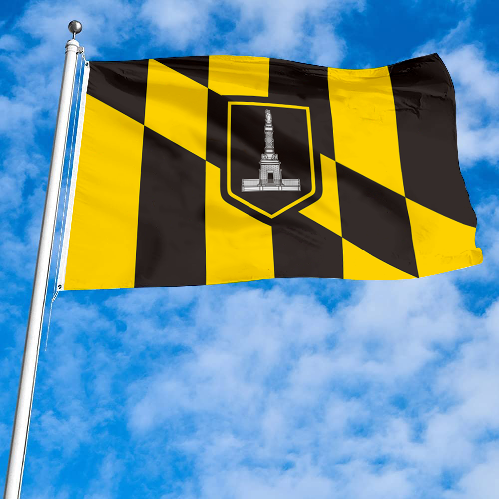 Fyon Baltimore, Maryland flag Banner