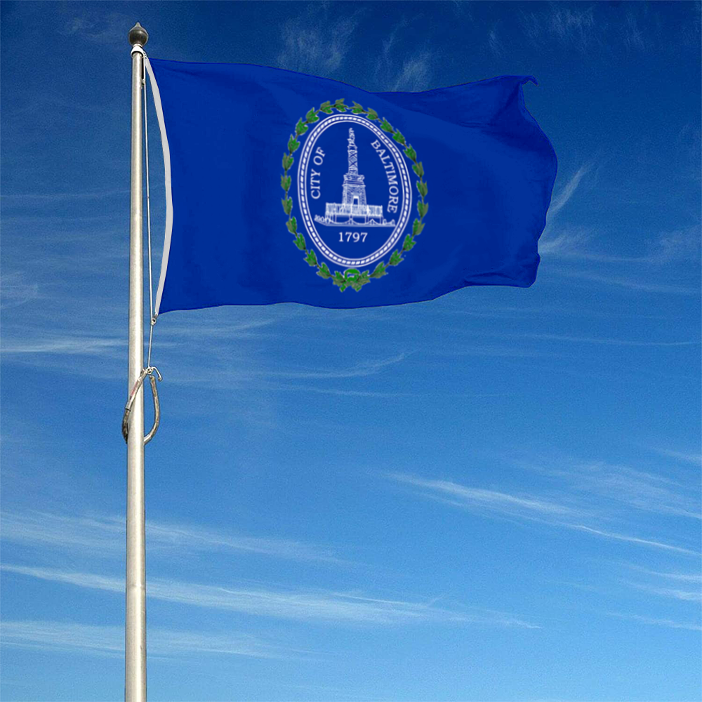 Fyon Baltimore, Maryland flag(1899–1915) flag Banner